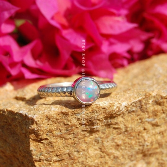 Opal Dainty Ring