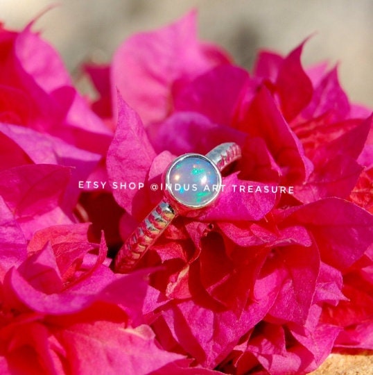 Opal Dainty Ring