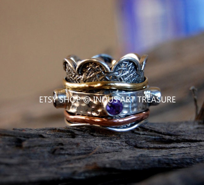Ethnic Meditation Ring