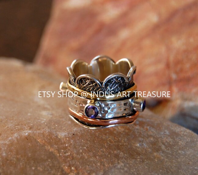 Ethnic Meditation Ring