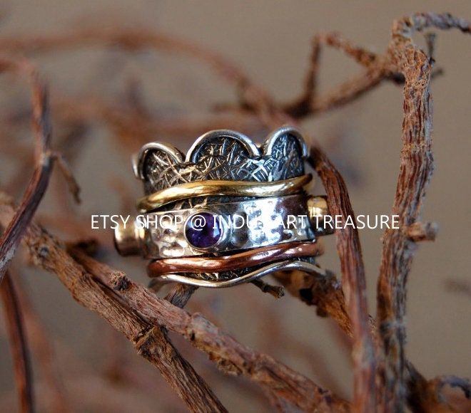 Ethnic Meditation Ring