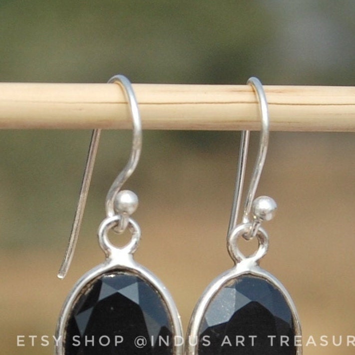 Black Onyx Earrings