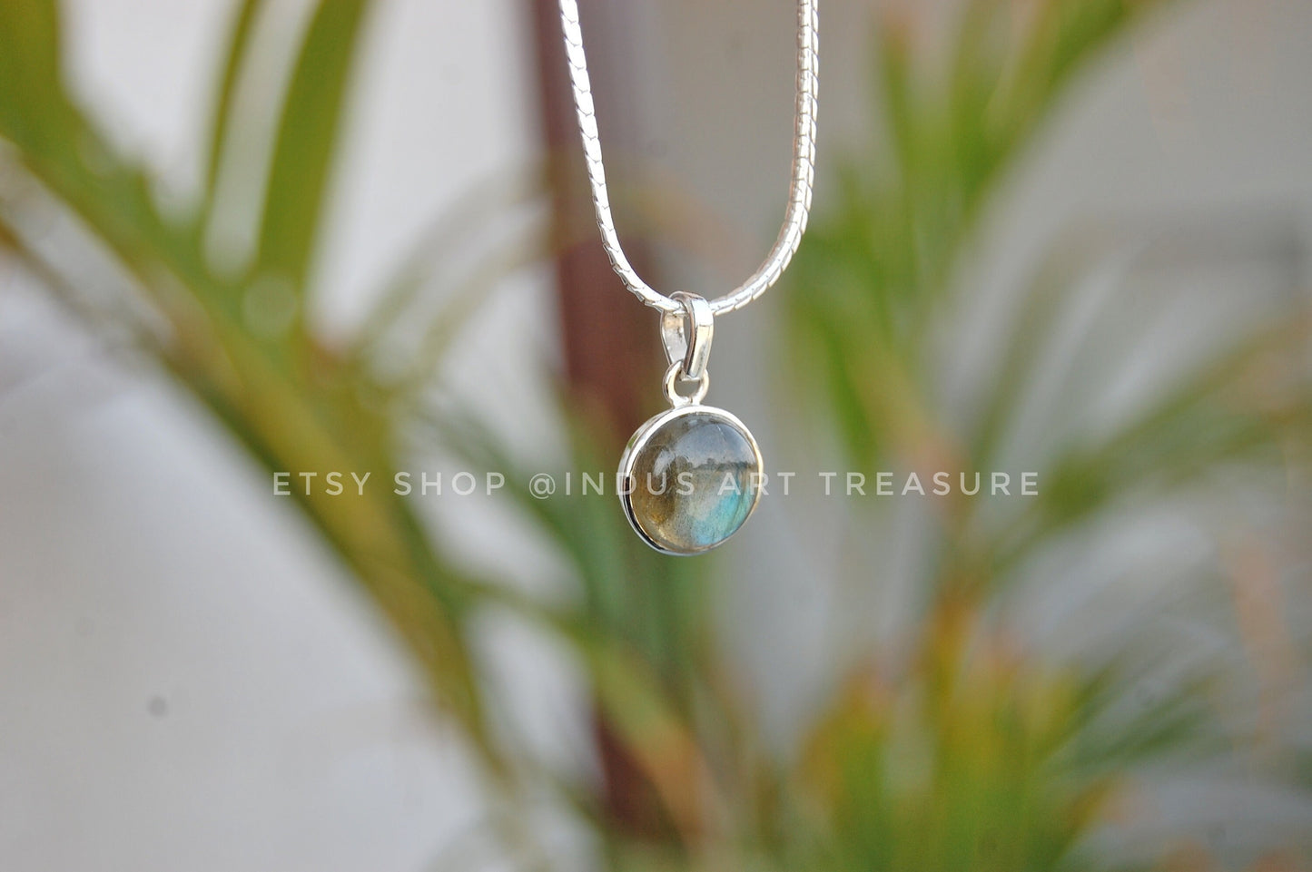 Blue Labradorite Pendant