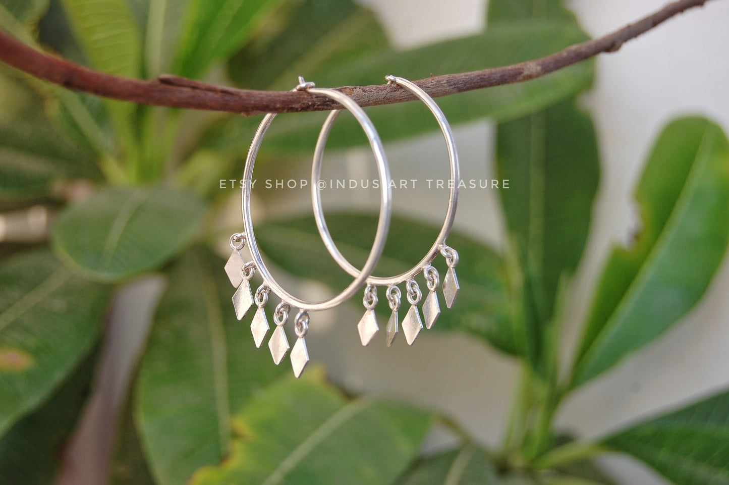 925 Starling Silver Hoop Earrings
