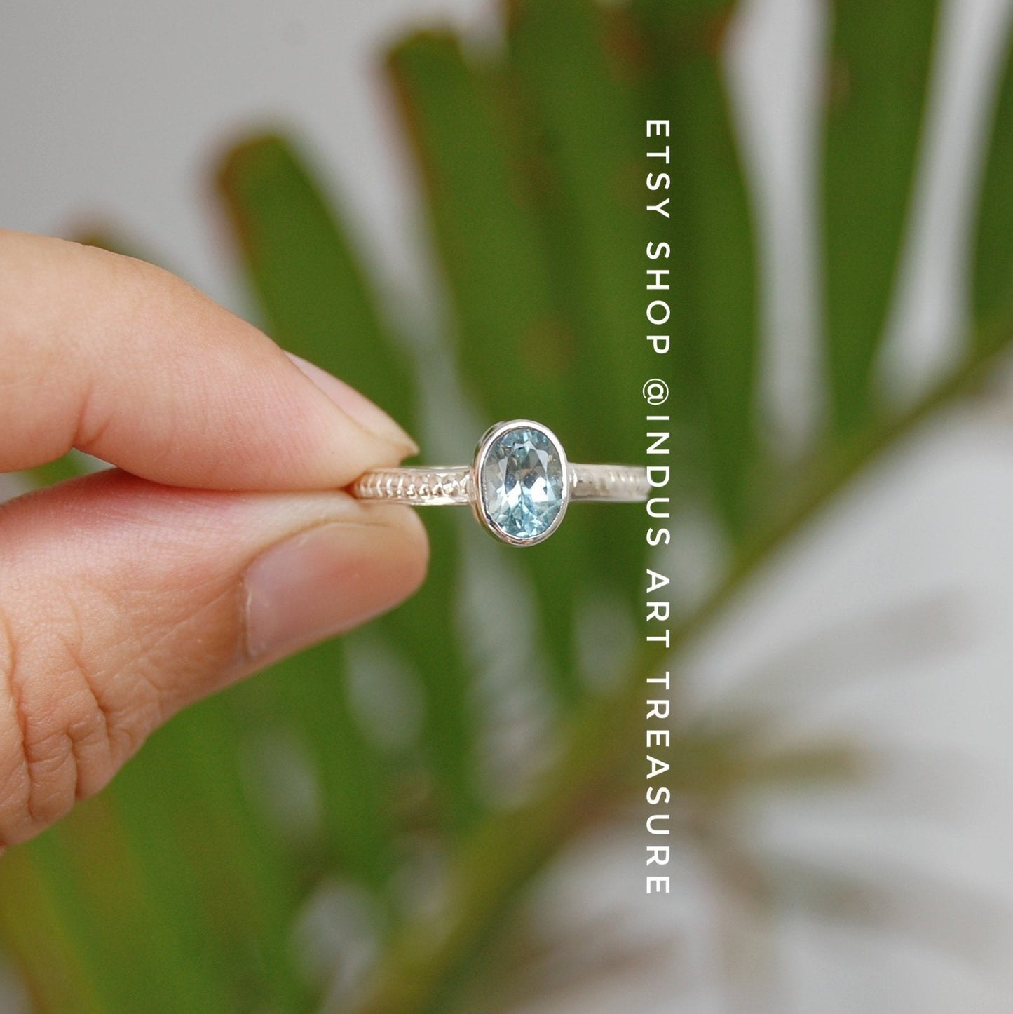 London Blue Topaz Ring