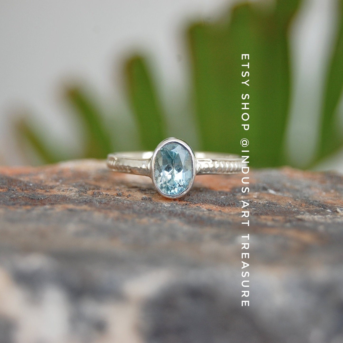 London Blue Topaz Ring