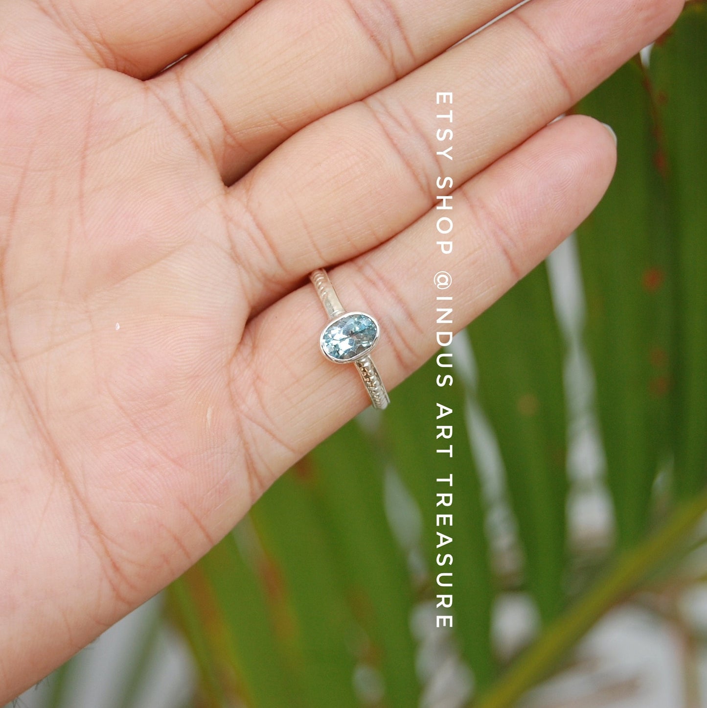 London Blue Topaz Ring