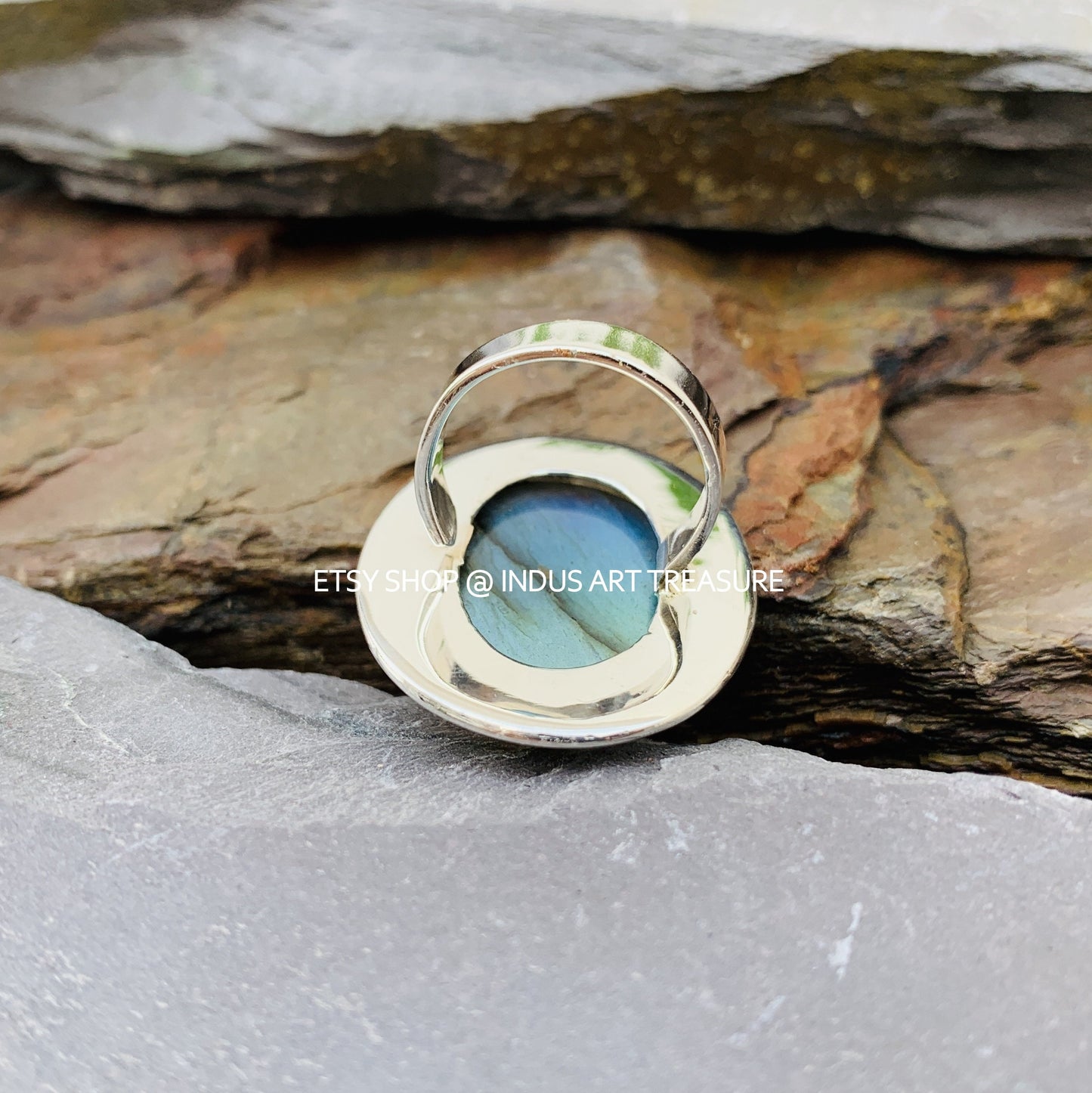 Blue Labradorite Ring