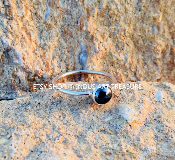 Hematite Black Ring