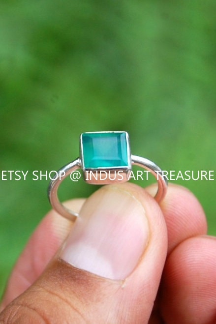 Green Onyx Ring