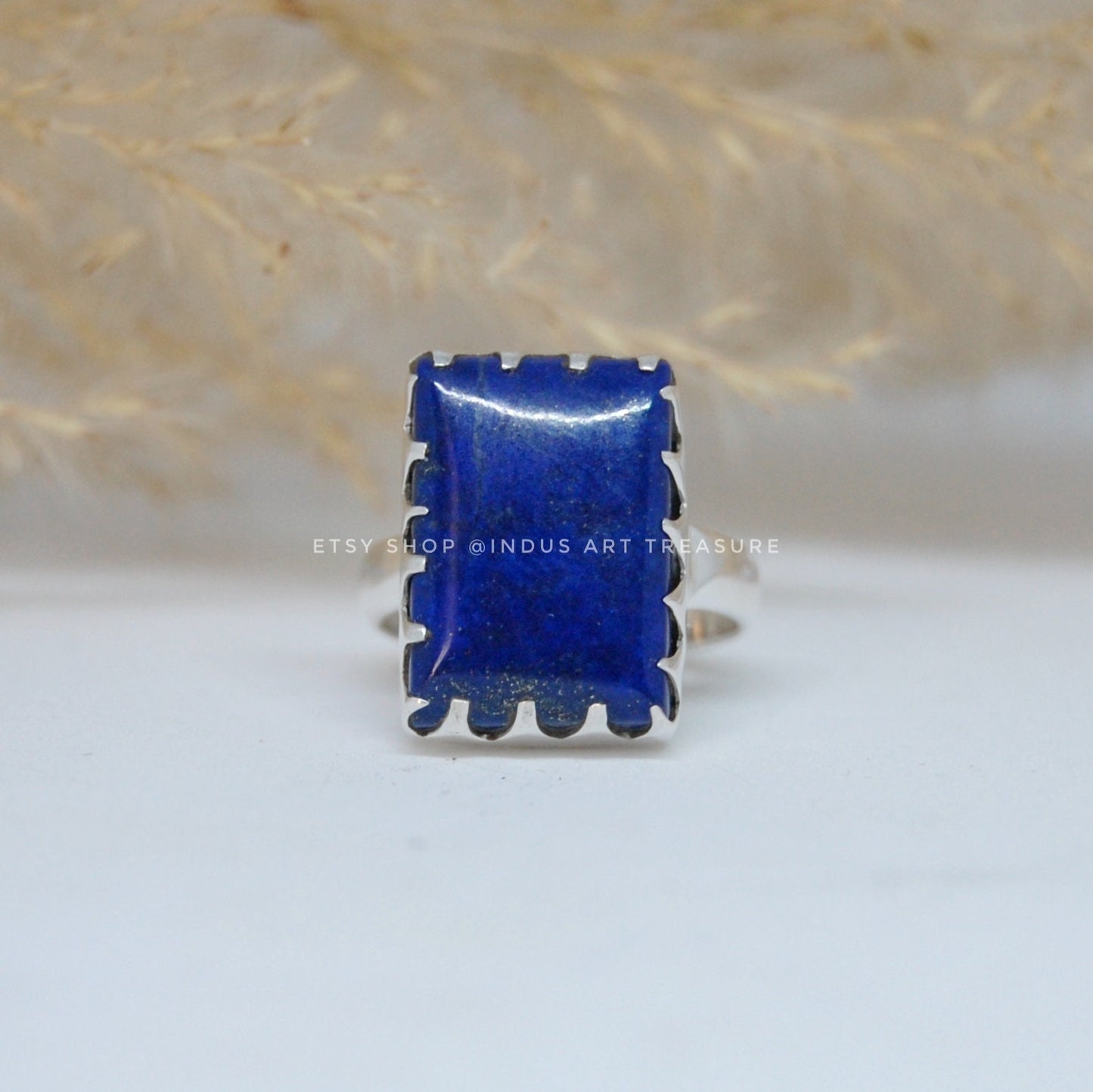 Lapis Lazuli Statement Ring