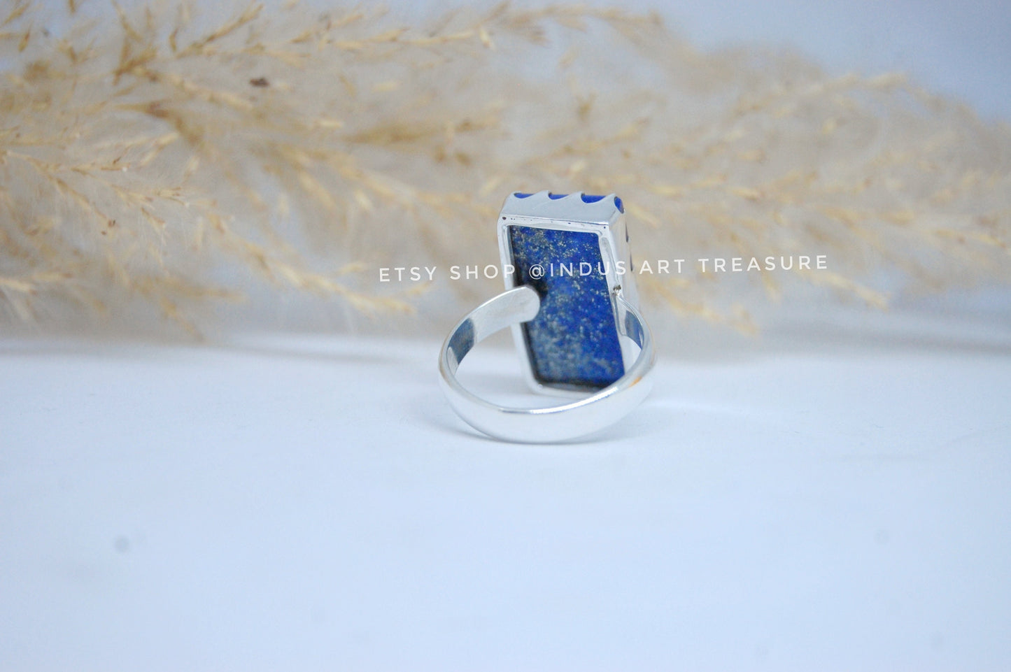 Lapis Lazuli Statement Ring