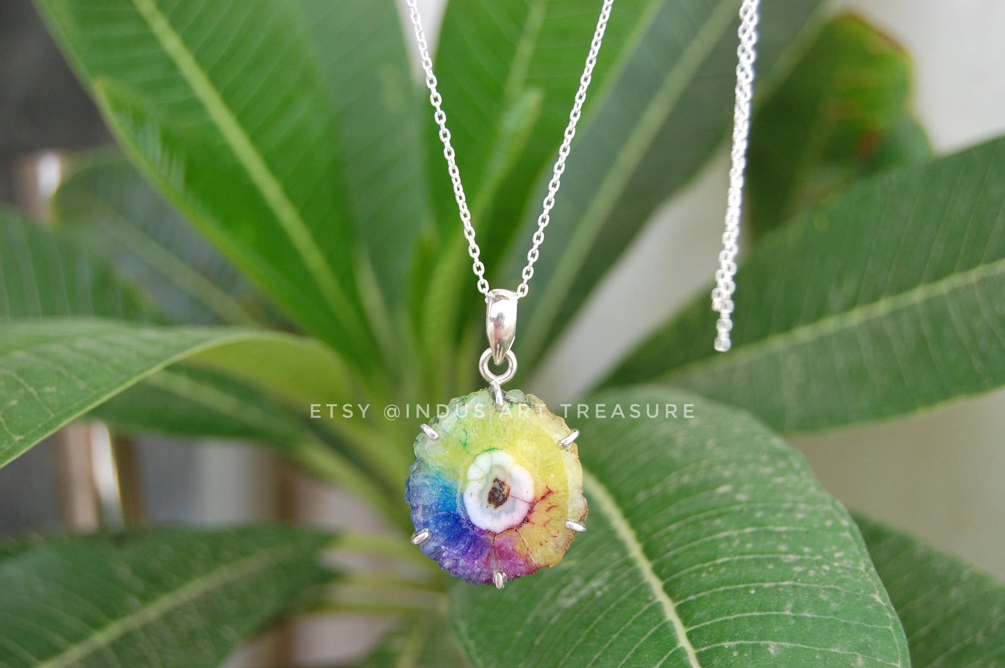 Rainbow Quartz Pendant