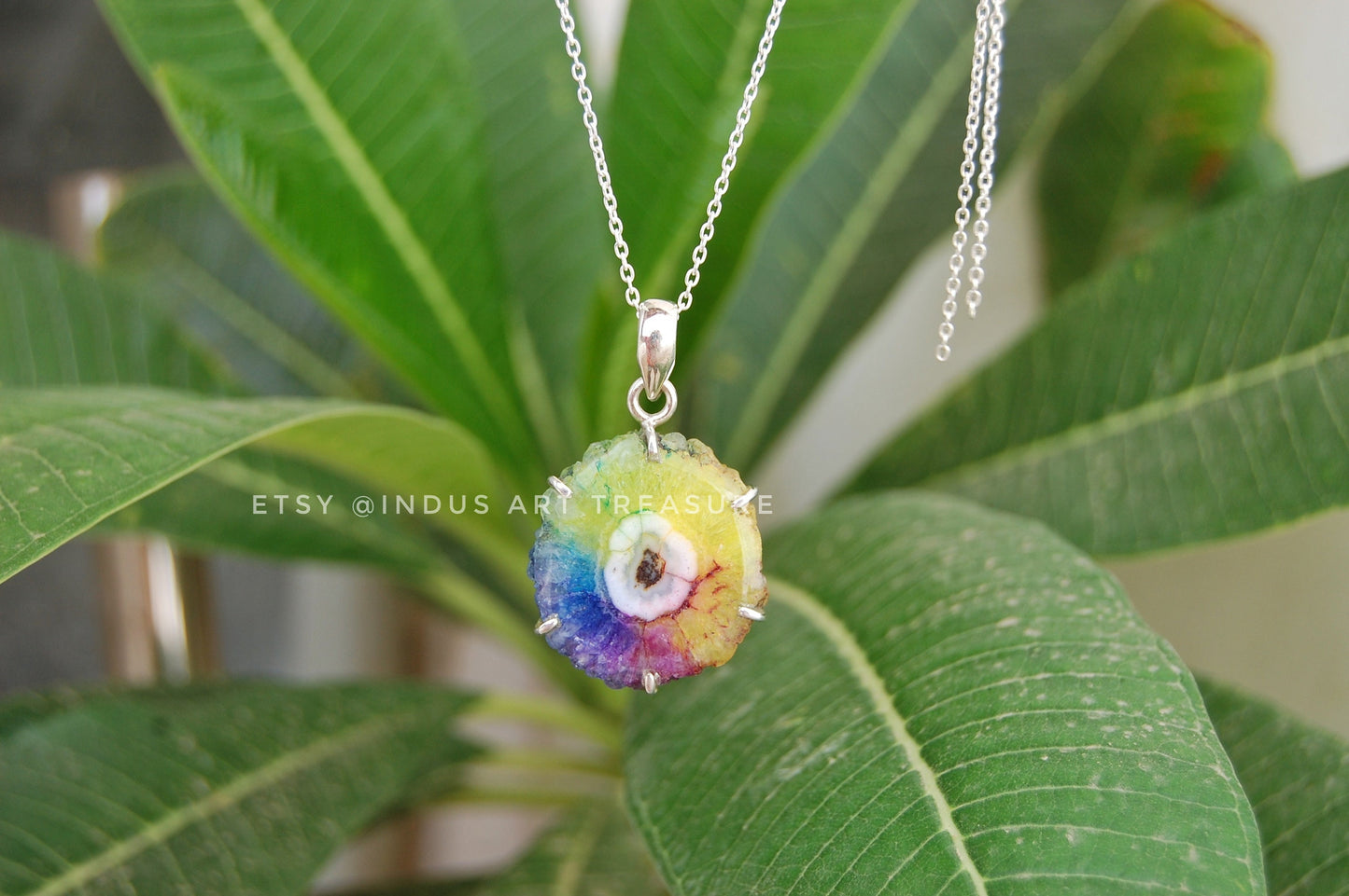 Rainbow Quartz Pendant
