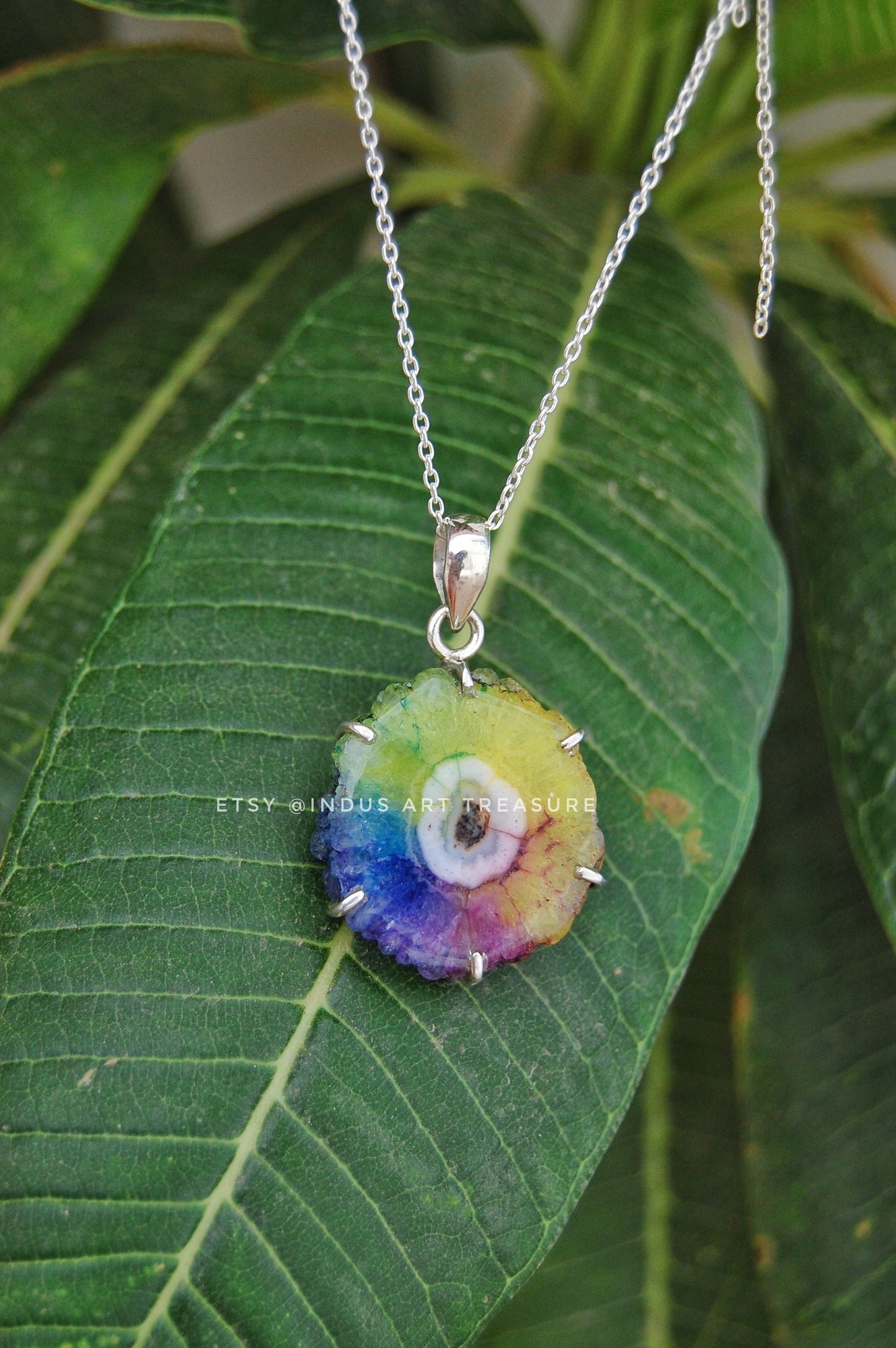 Rainbow Quartz Pendant