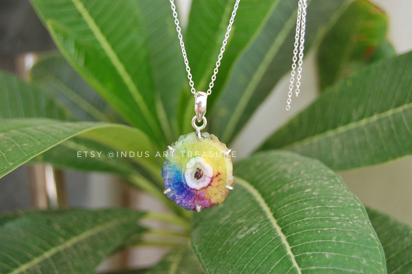 Rainbow Quartz Pendant
