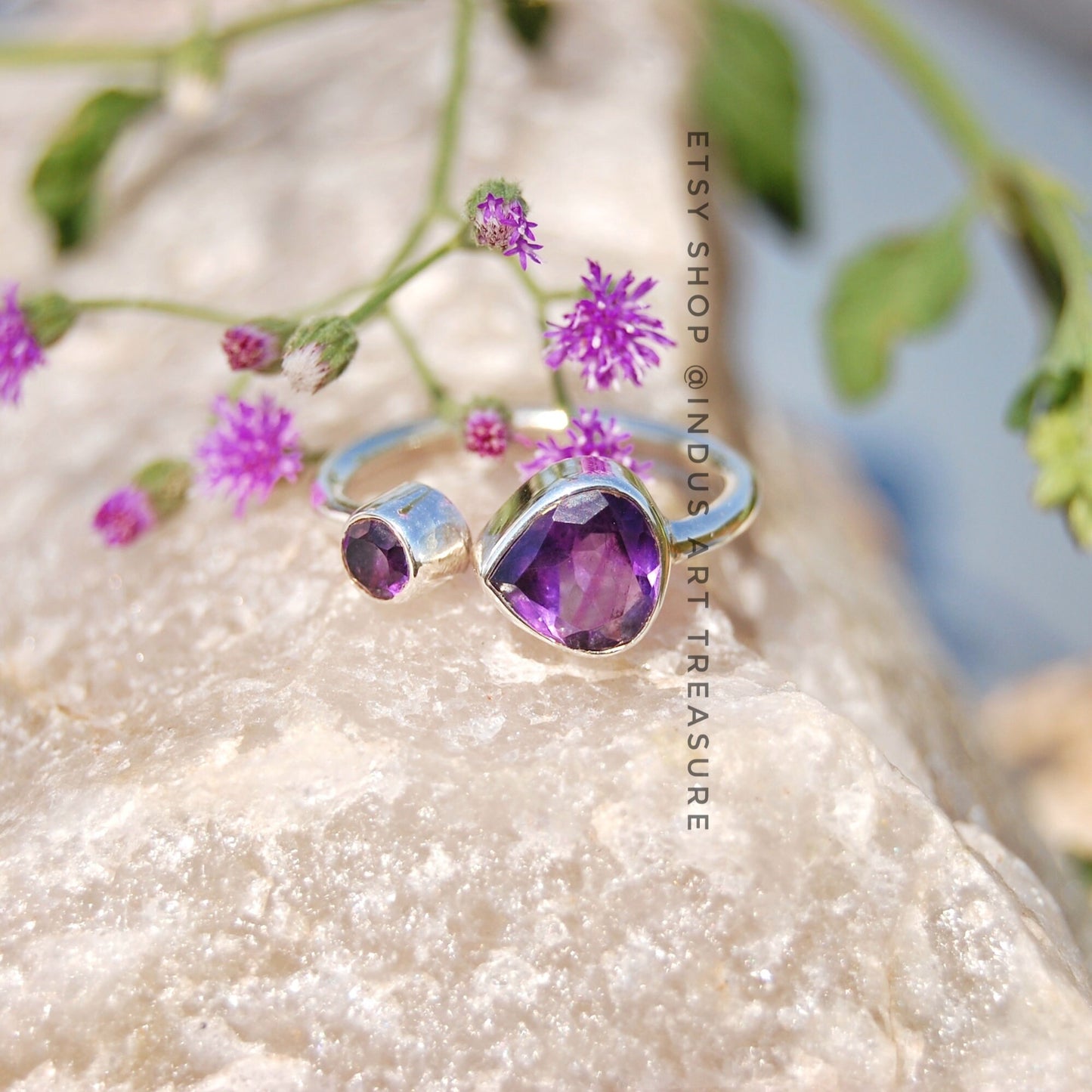 Amethyst Designer Ring