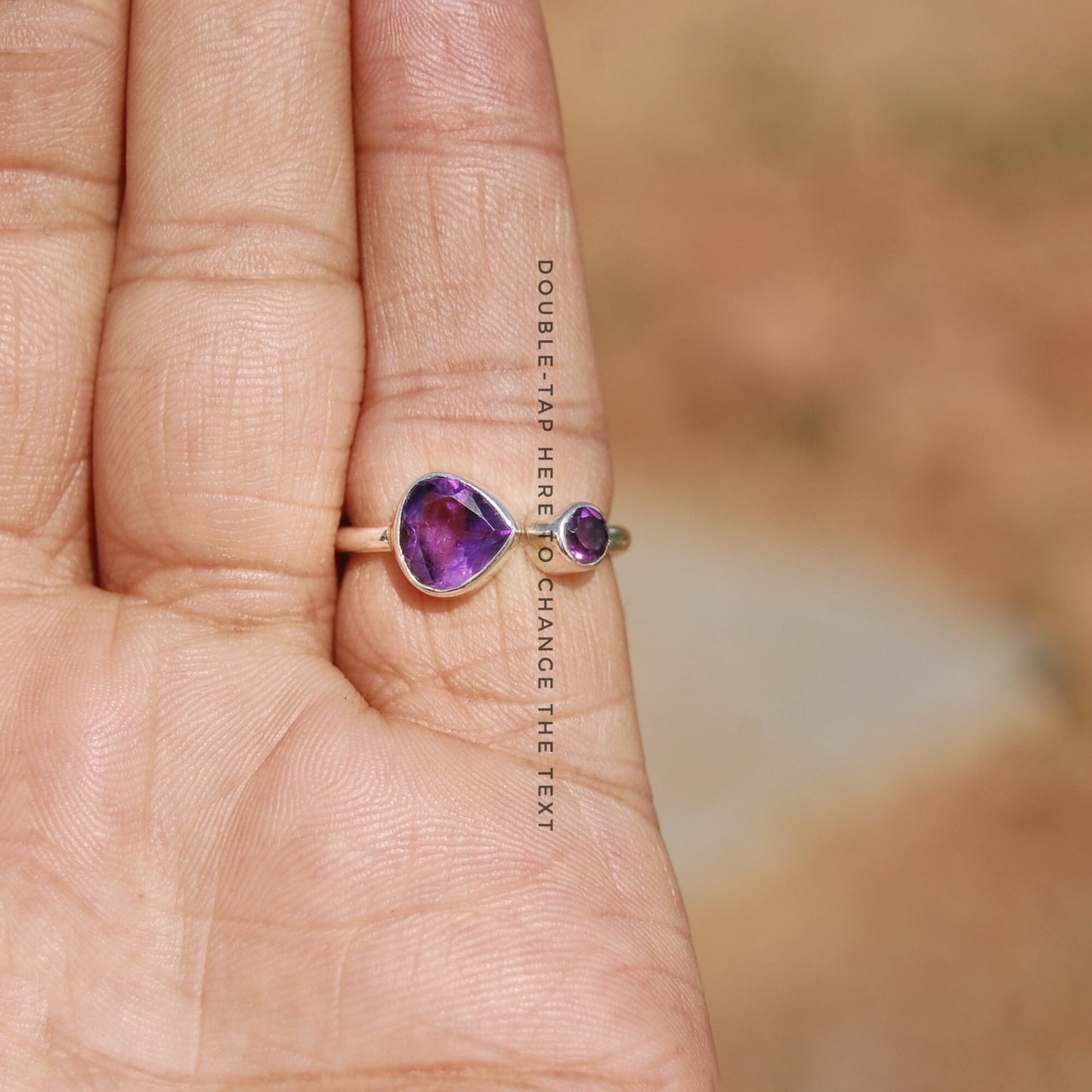 Amethyst Designer Ring