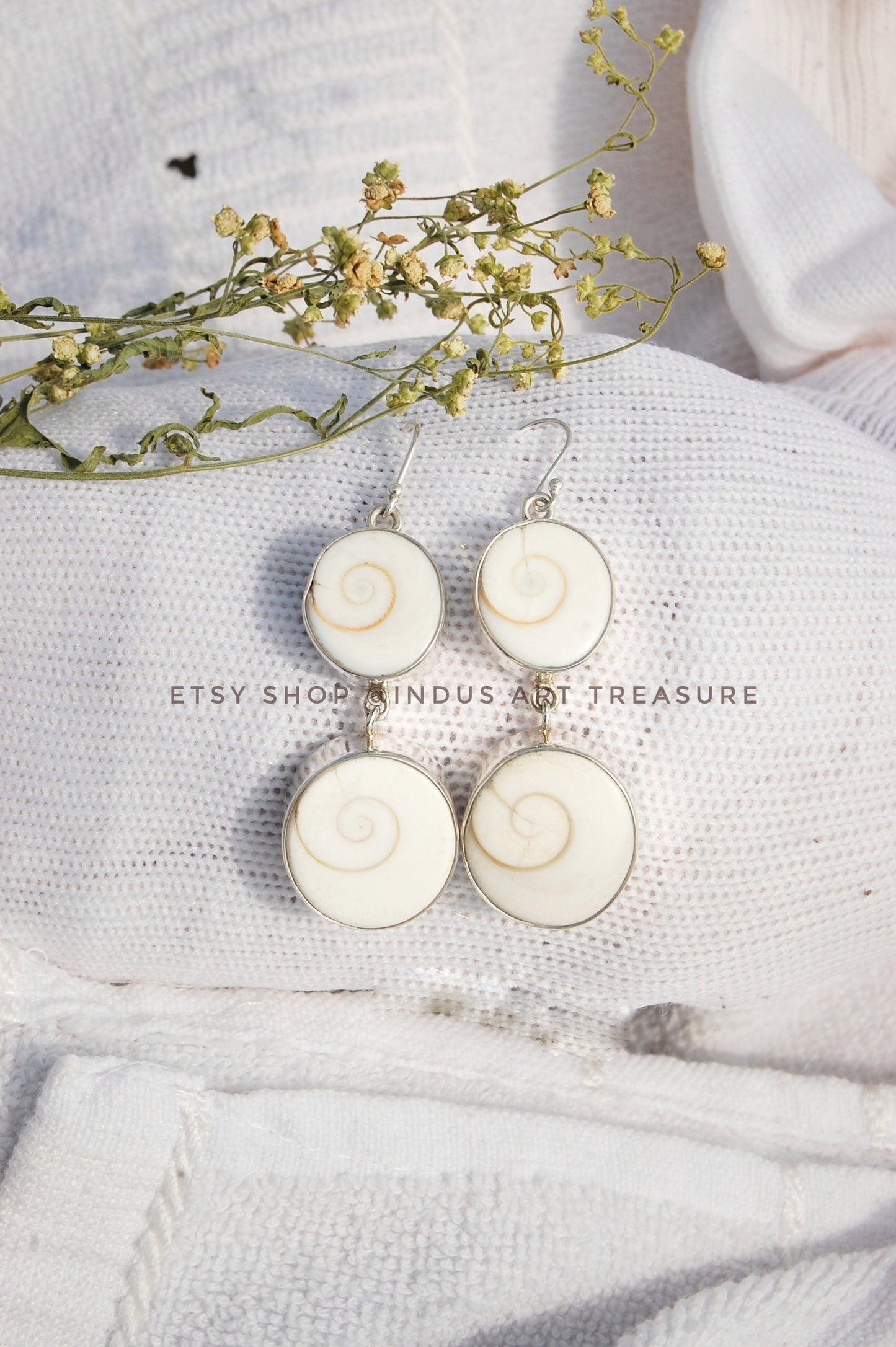 Shiva Eye Dangle Earrings