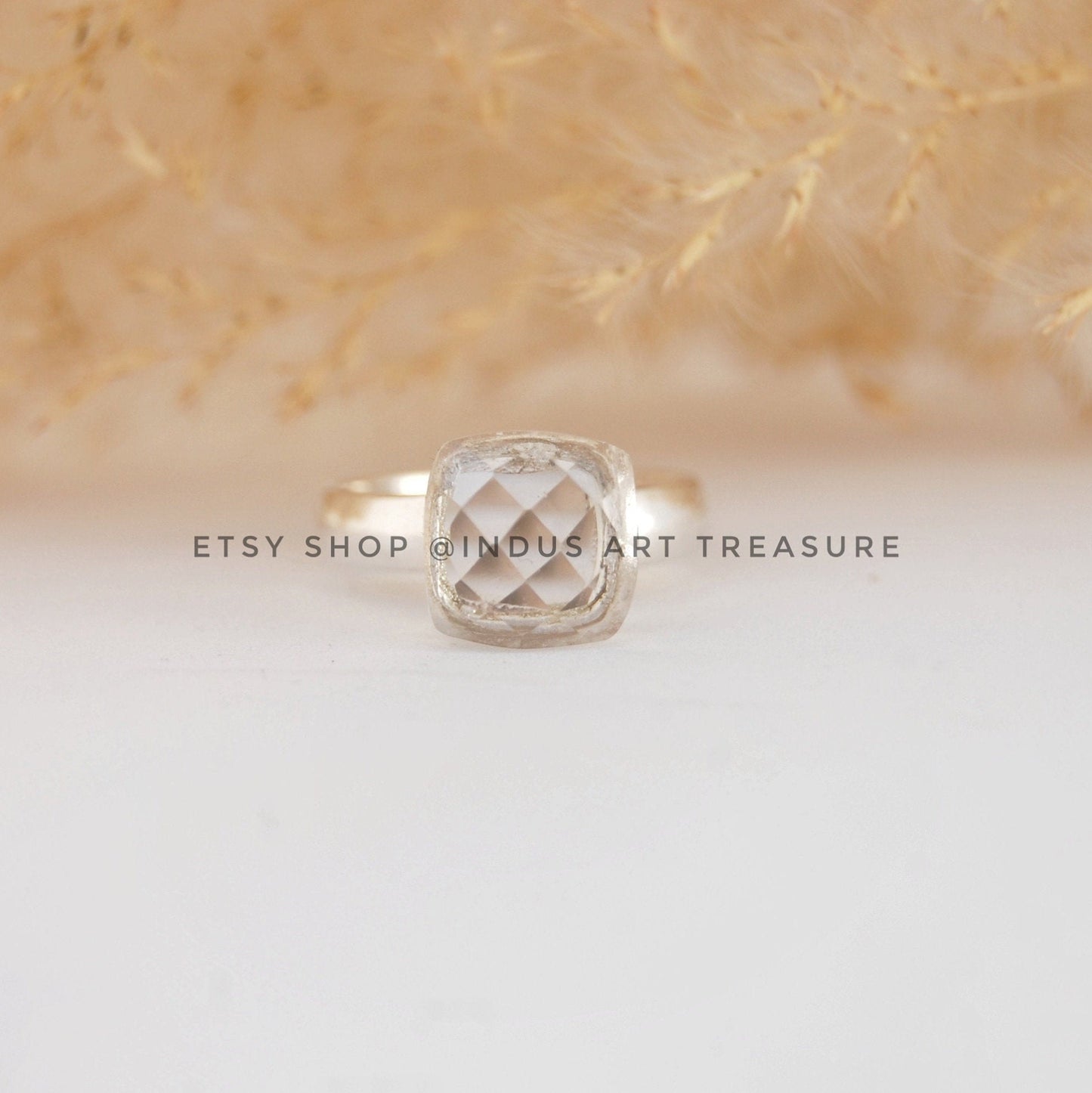 Green Amethyst Ring
