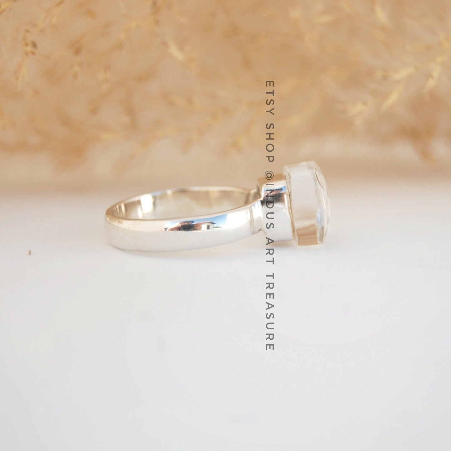 Green Amethyst Ring