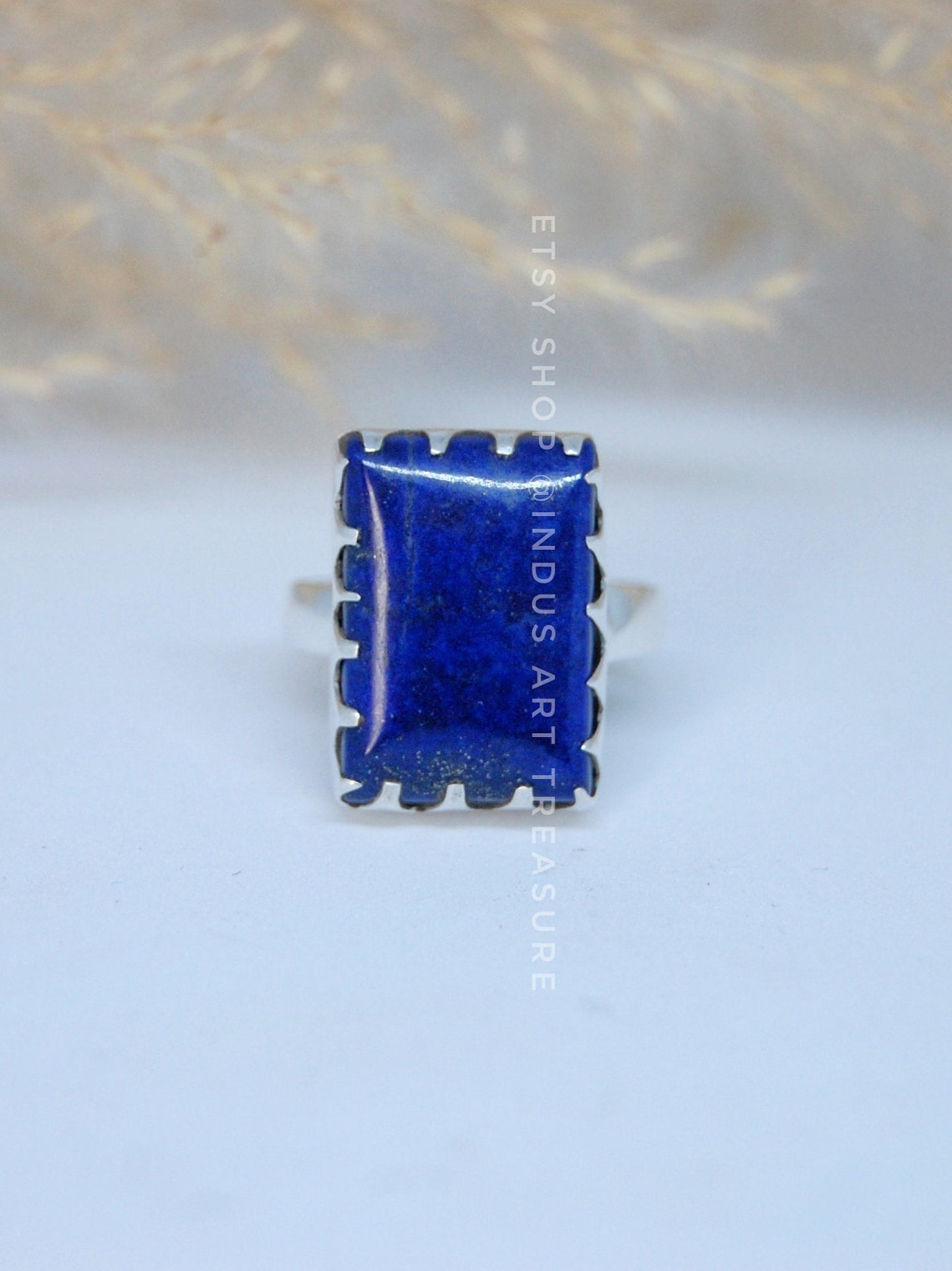 Lapis Lazuli Statement Ring