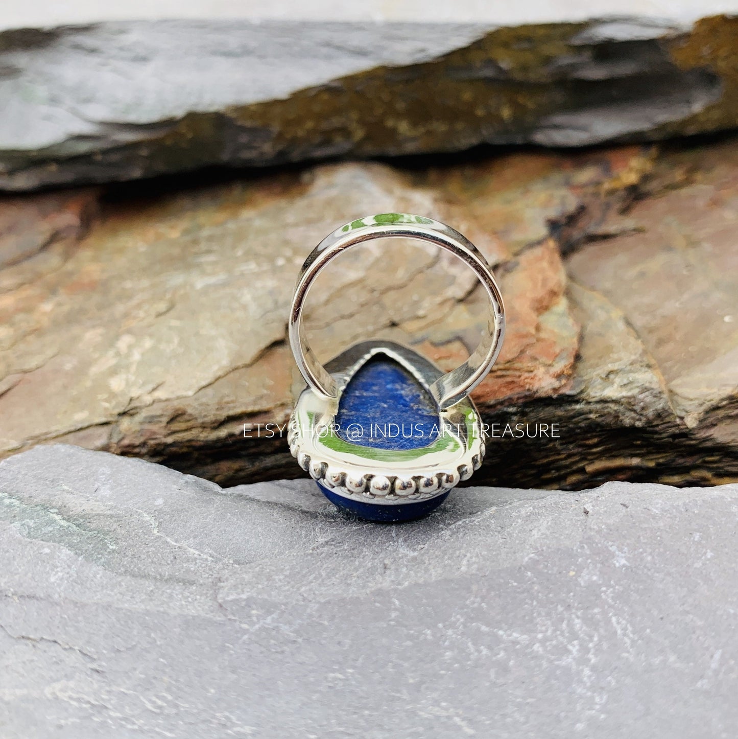 Lapis Statement Ring