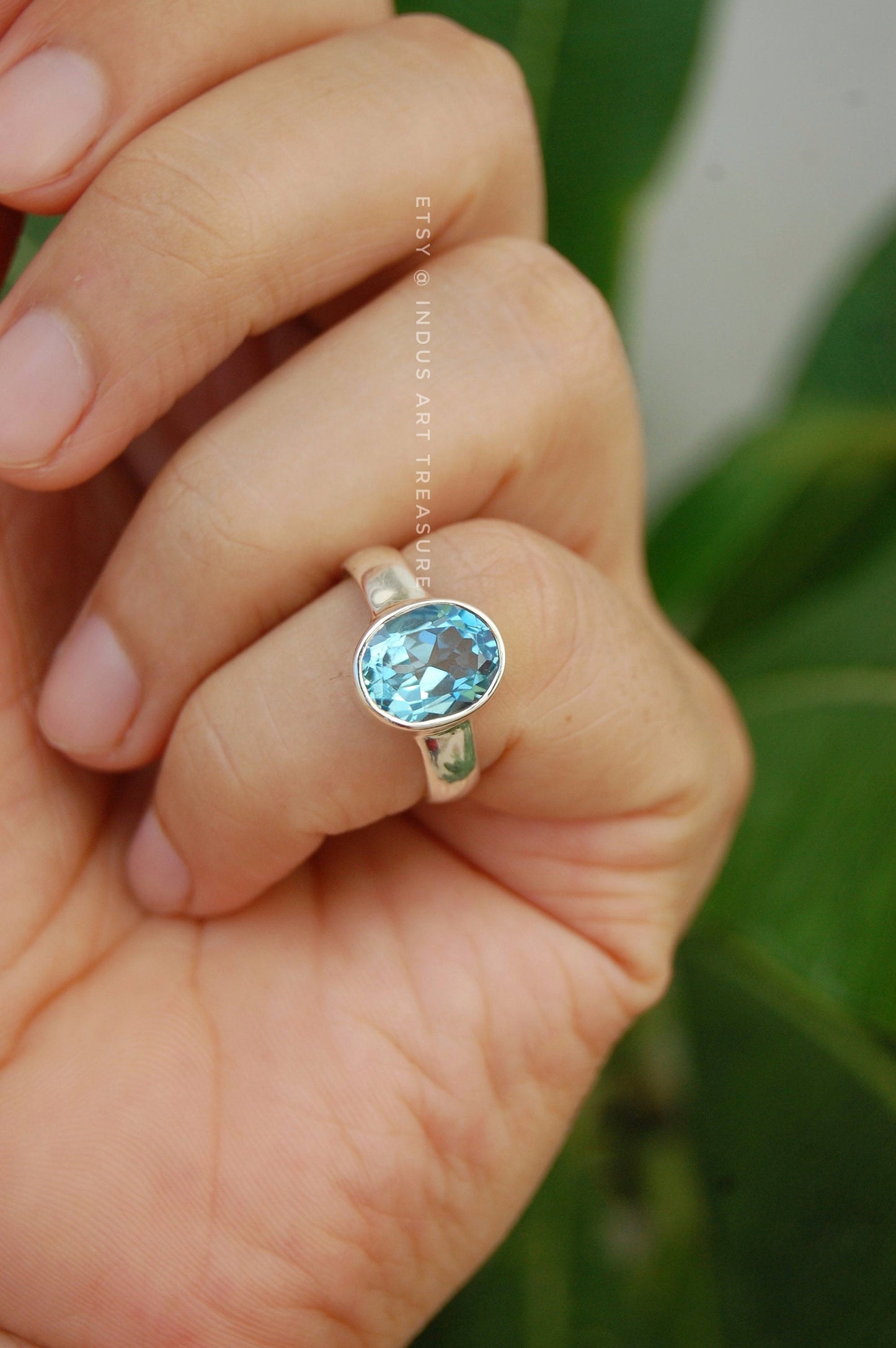 London Blue Topaz Ring
