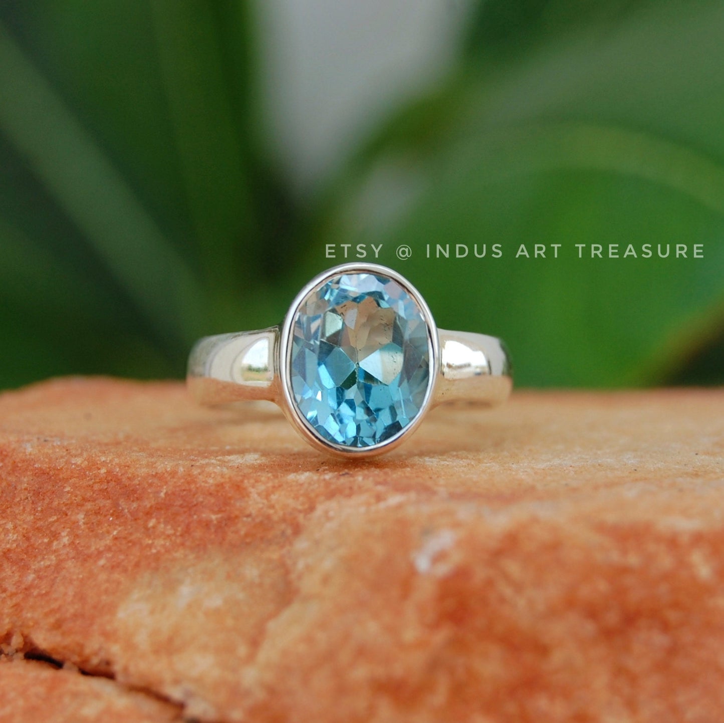 London Blue Topaz Ring
