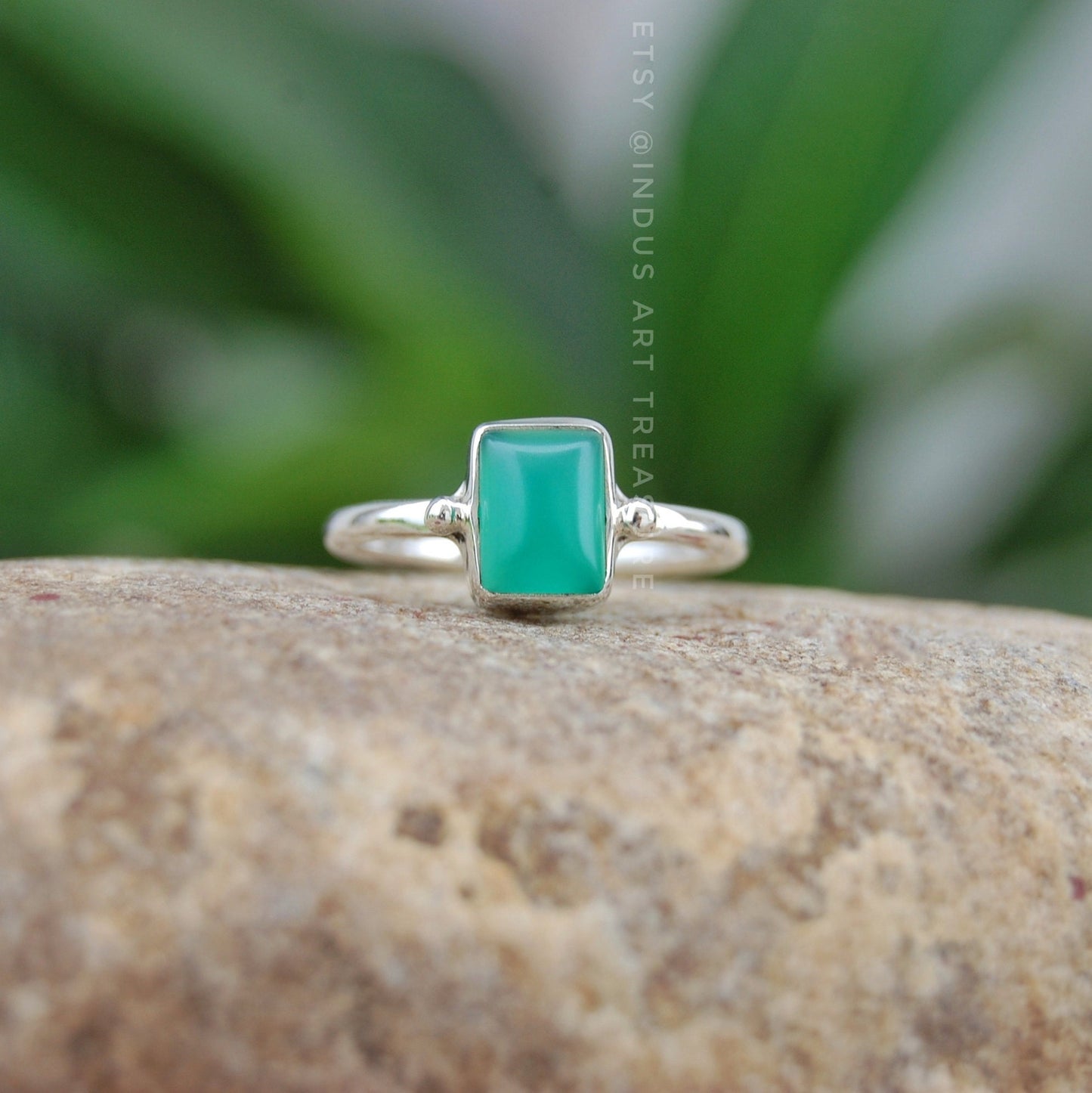 Green Onyx Ring