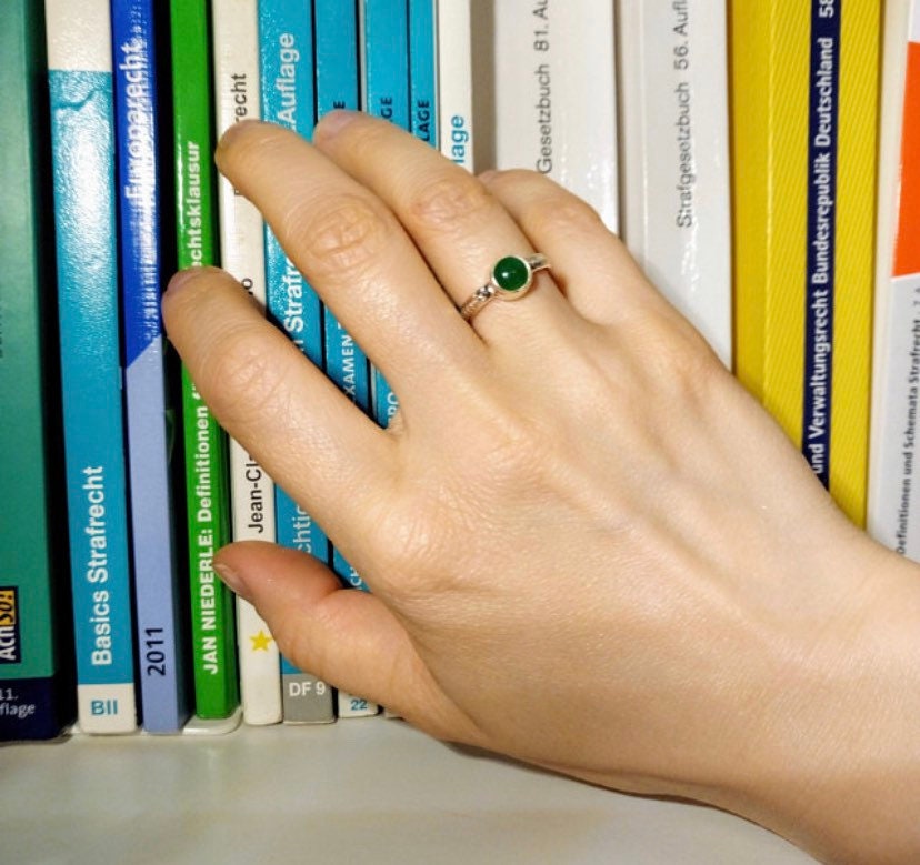 Healing Jade Stone Ring
