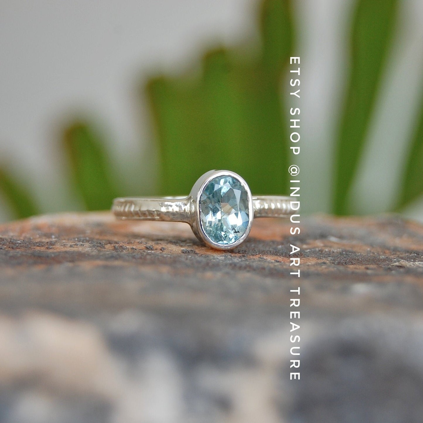 London Blue Topaz Ring