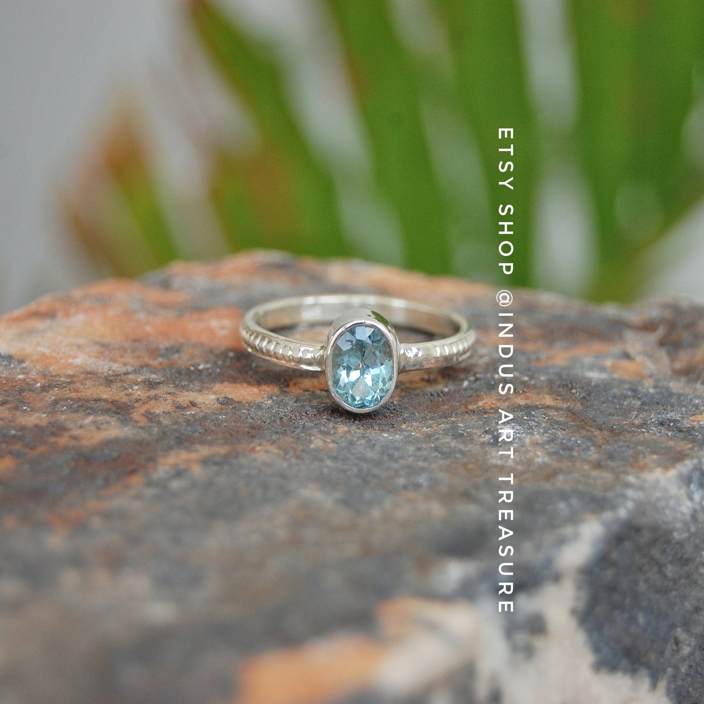 London Blue Topaz Ring
