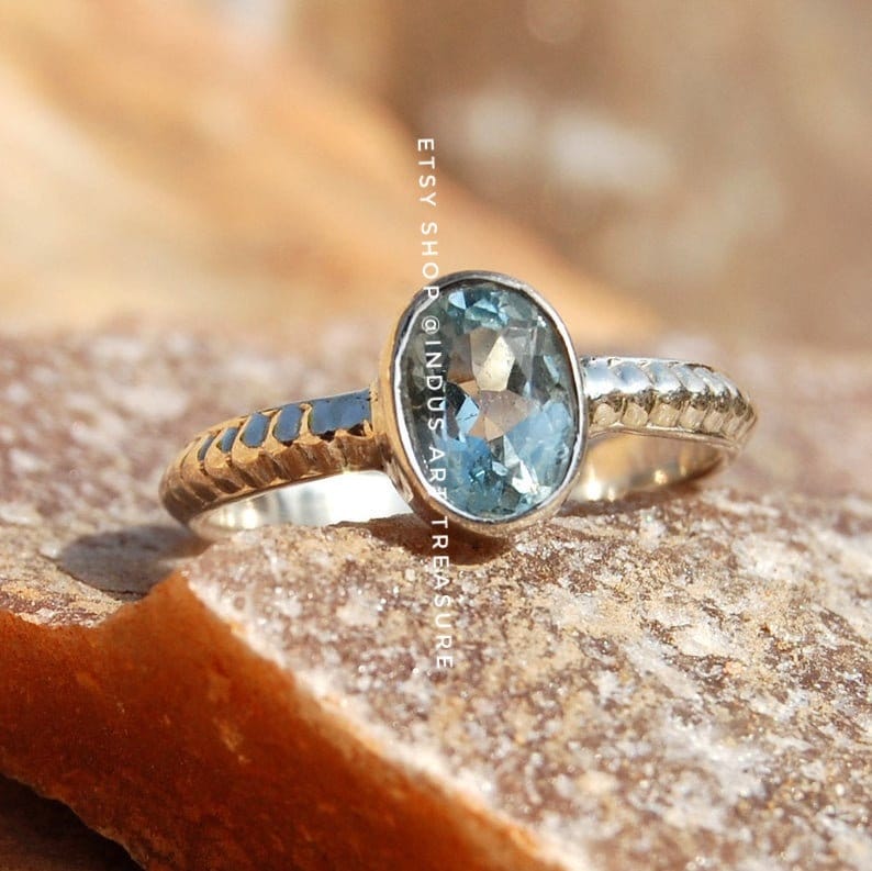 London Blue Topaz Ring