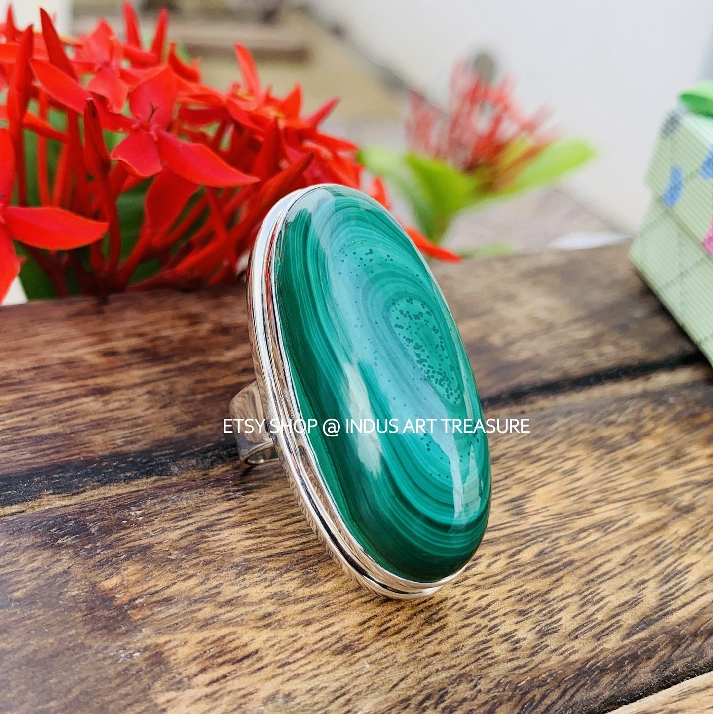 Malachite Ring
