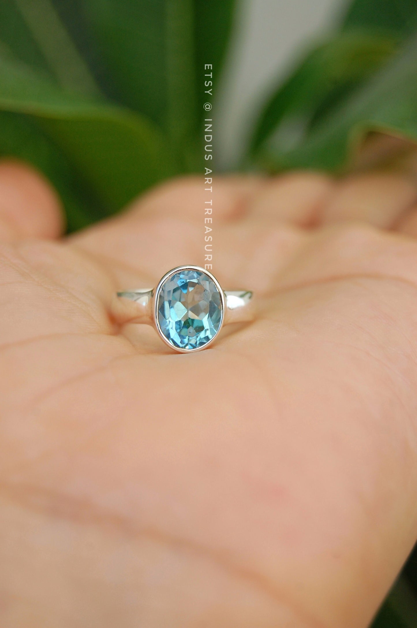 London Blue Topaz Ring