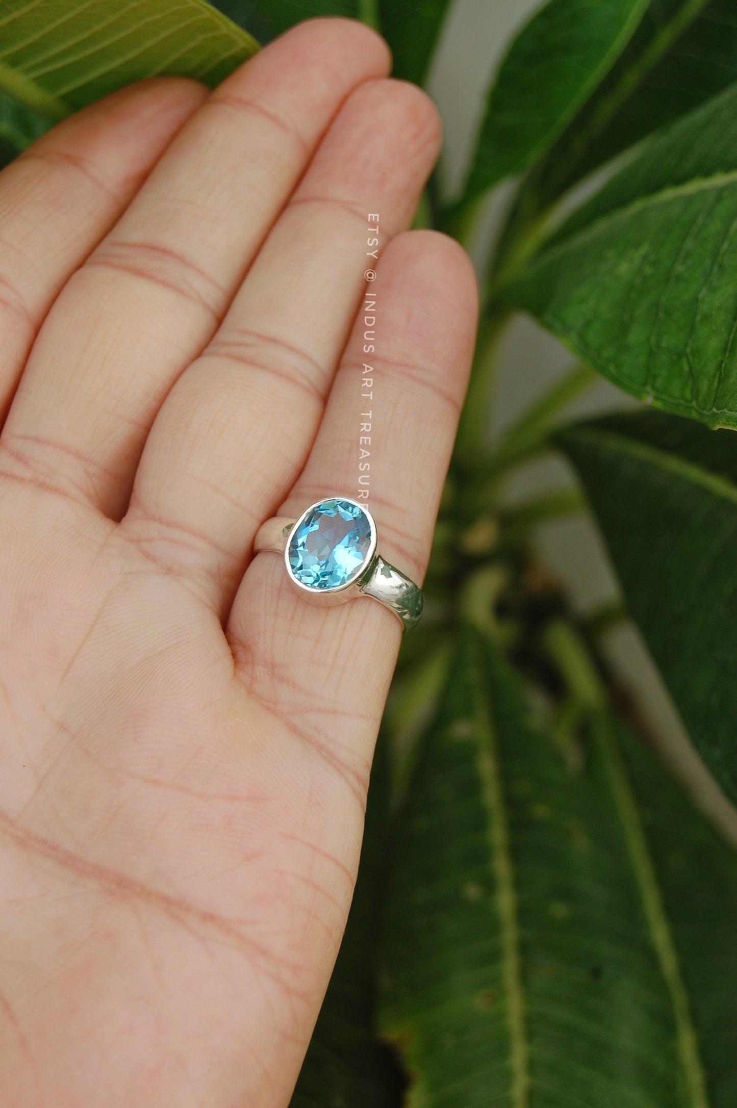 London Blue Topaz Ring