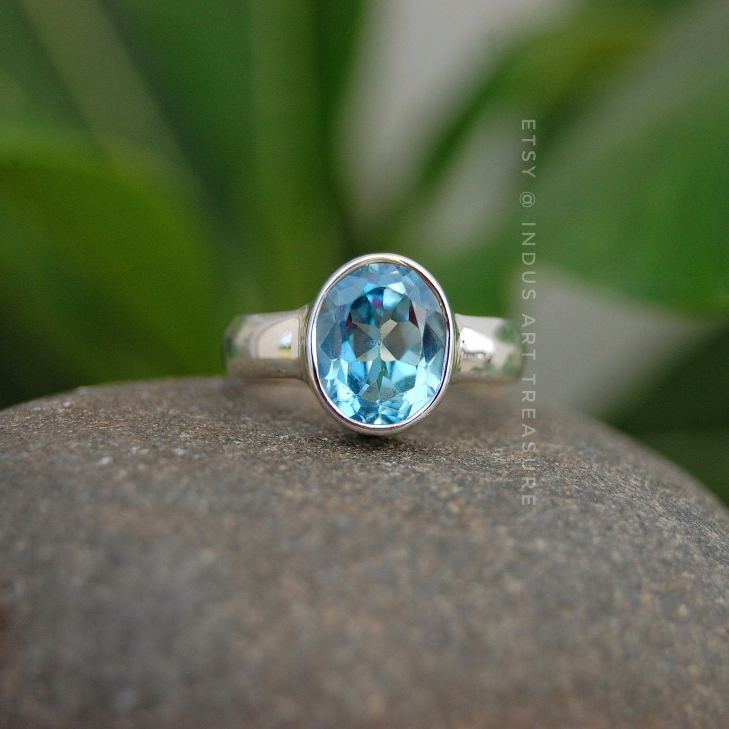 London Blue Topaz Ring
