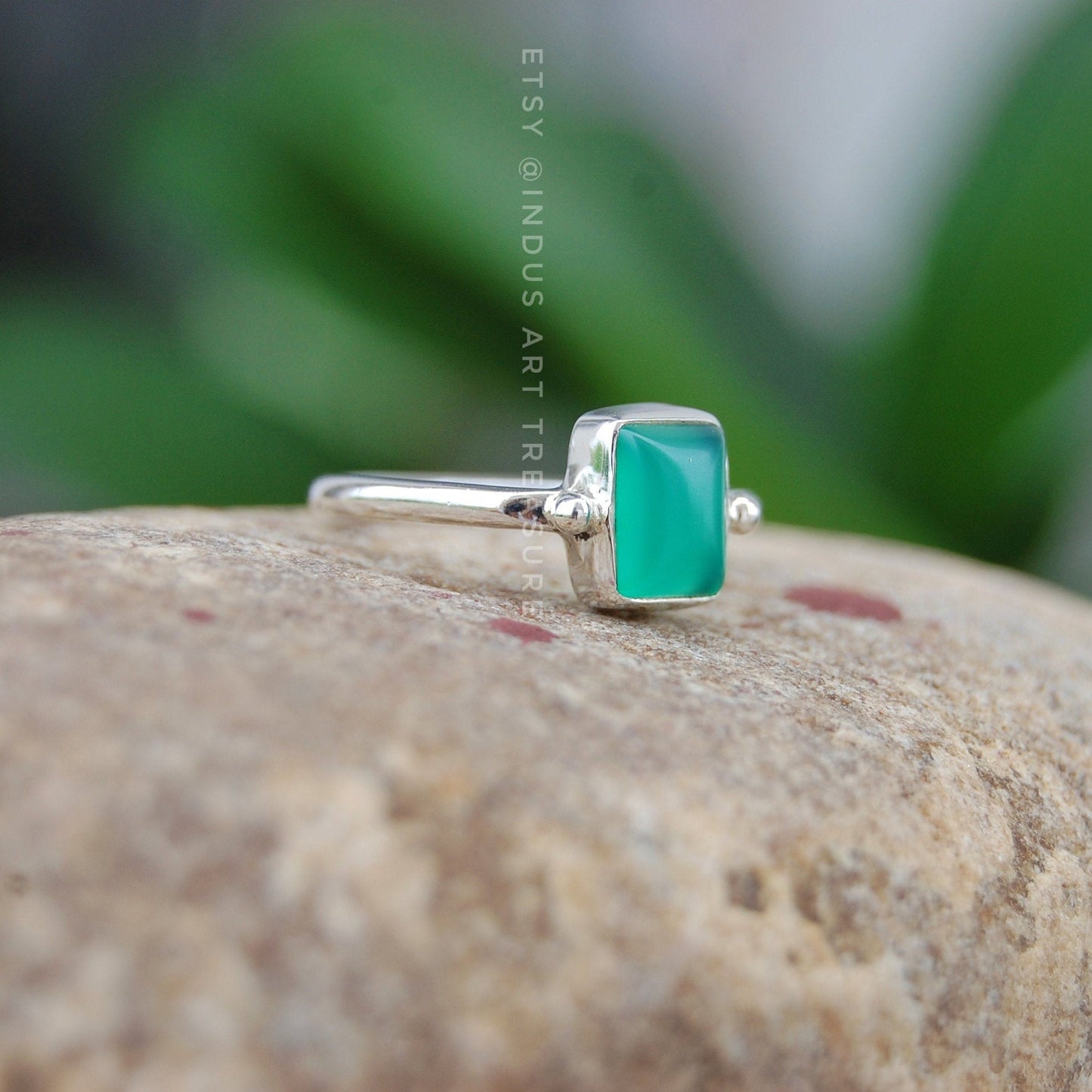 Green Onyx Ring