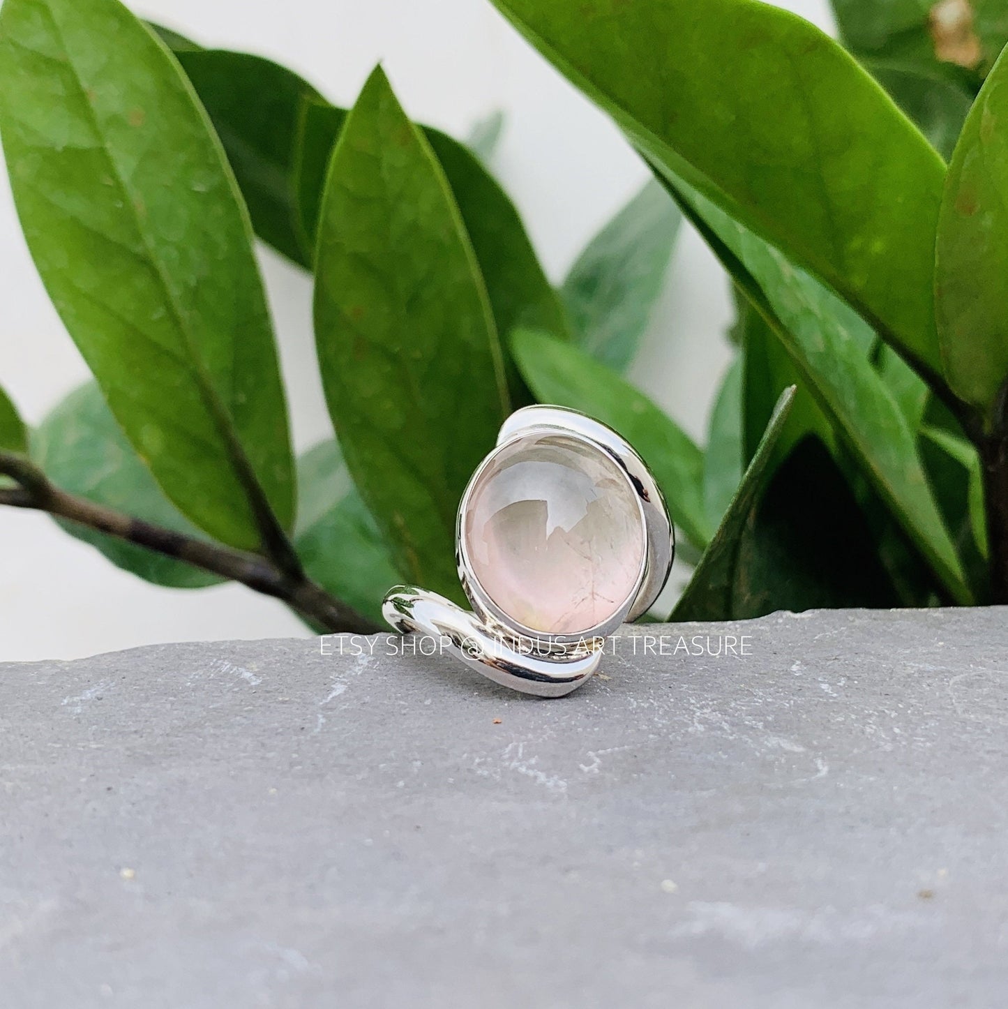 Rose Quartz Ring