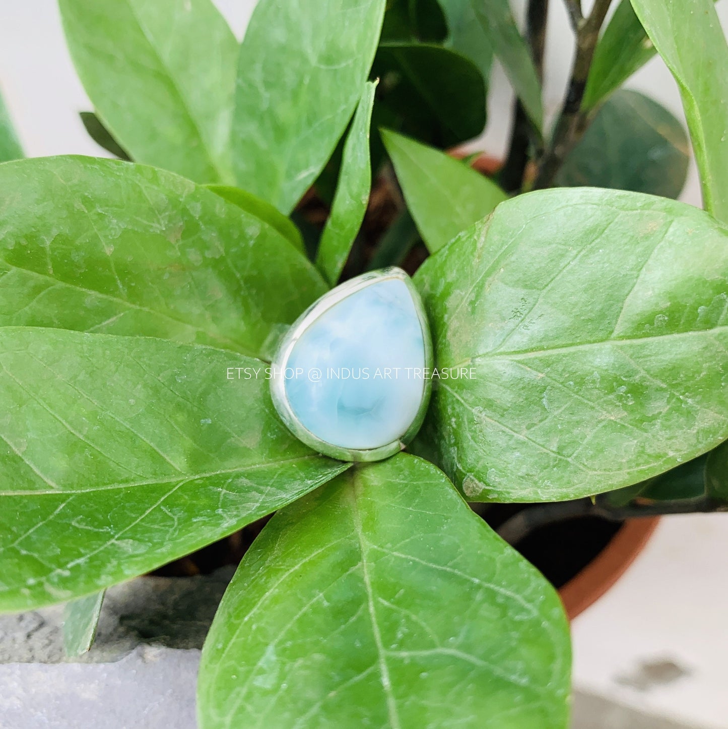 Larimar Ring