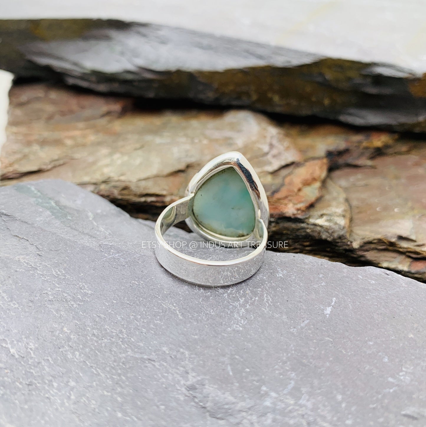 Larimar Ring