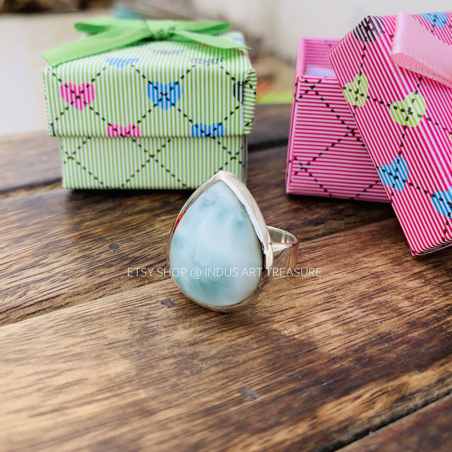Larimar Ring
