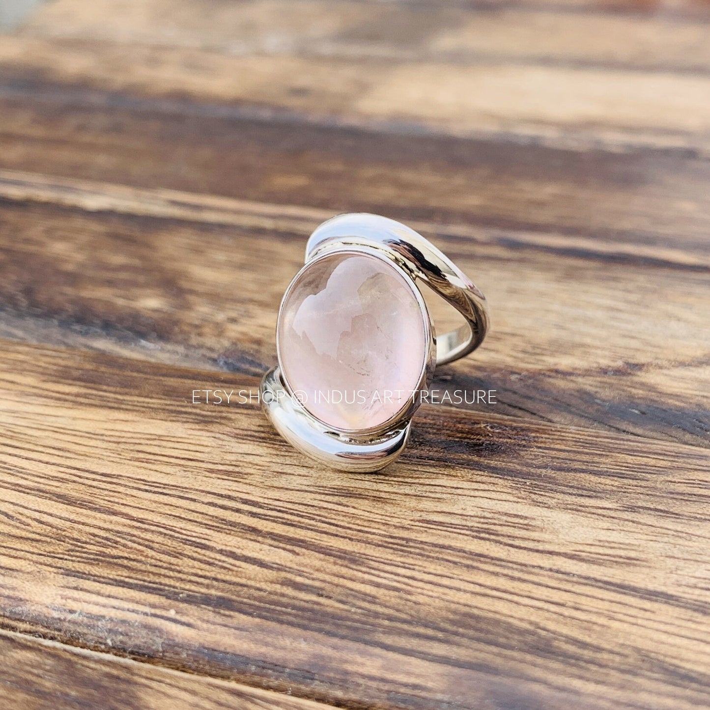 Rose Quartz Ring