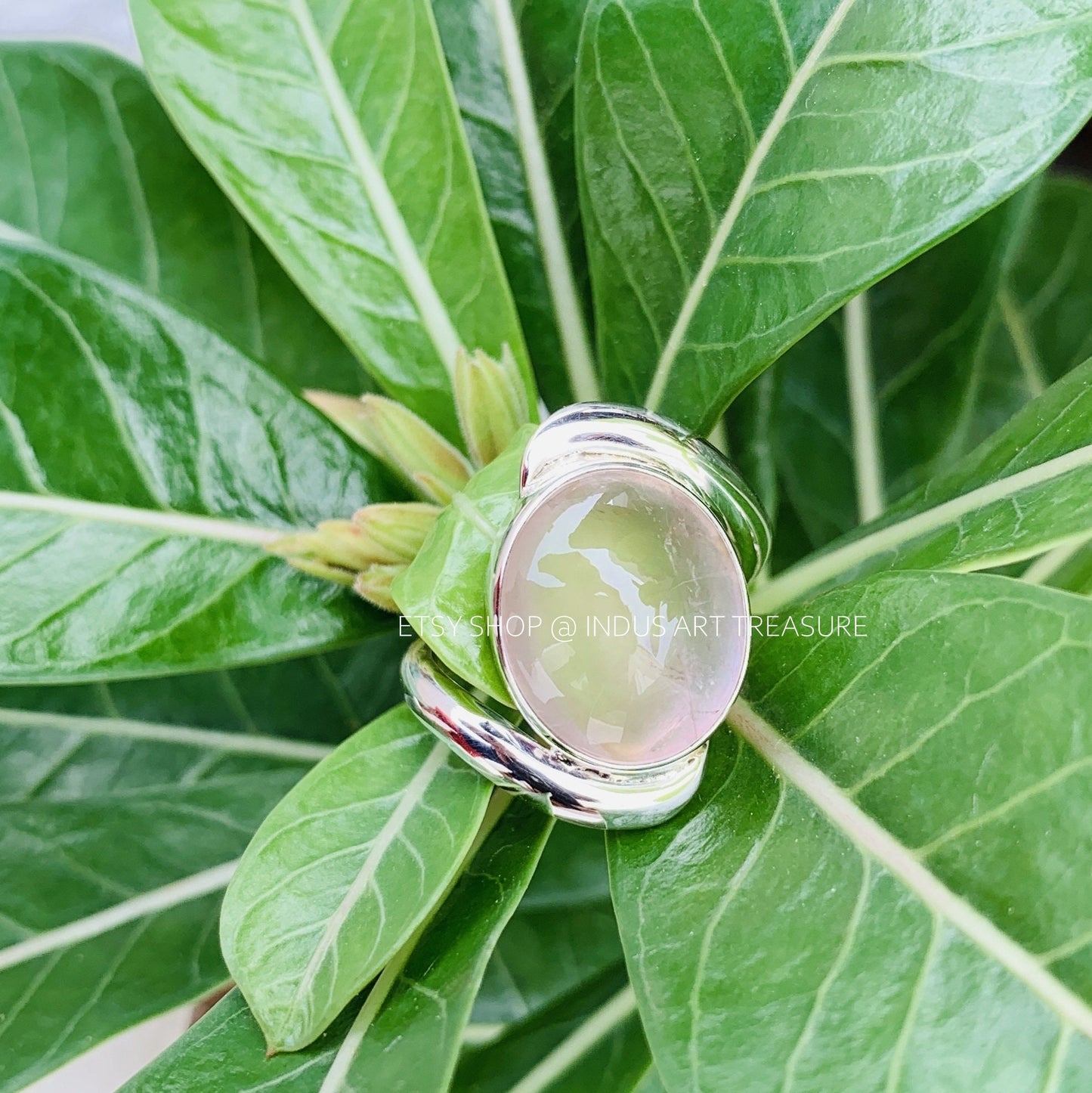Rose Quartz Ring
