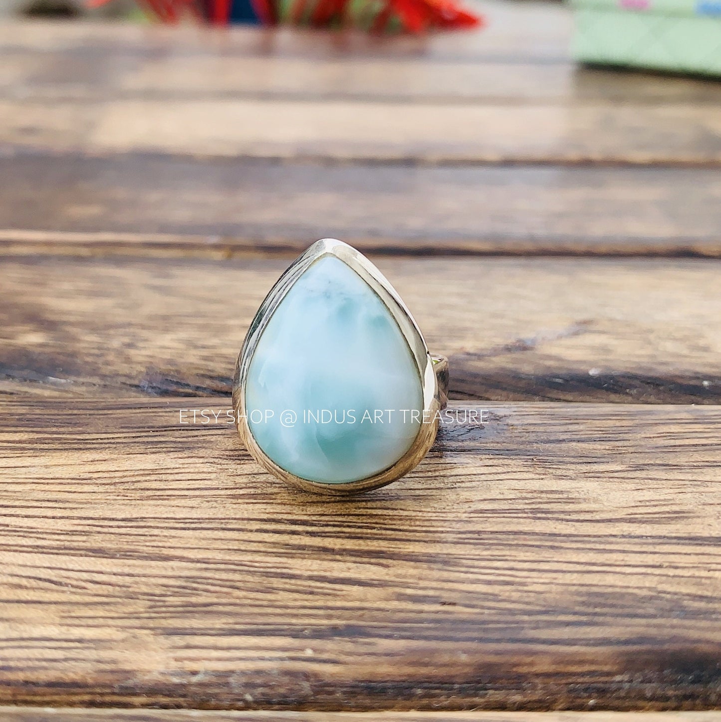 Larimar Ring