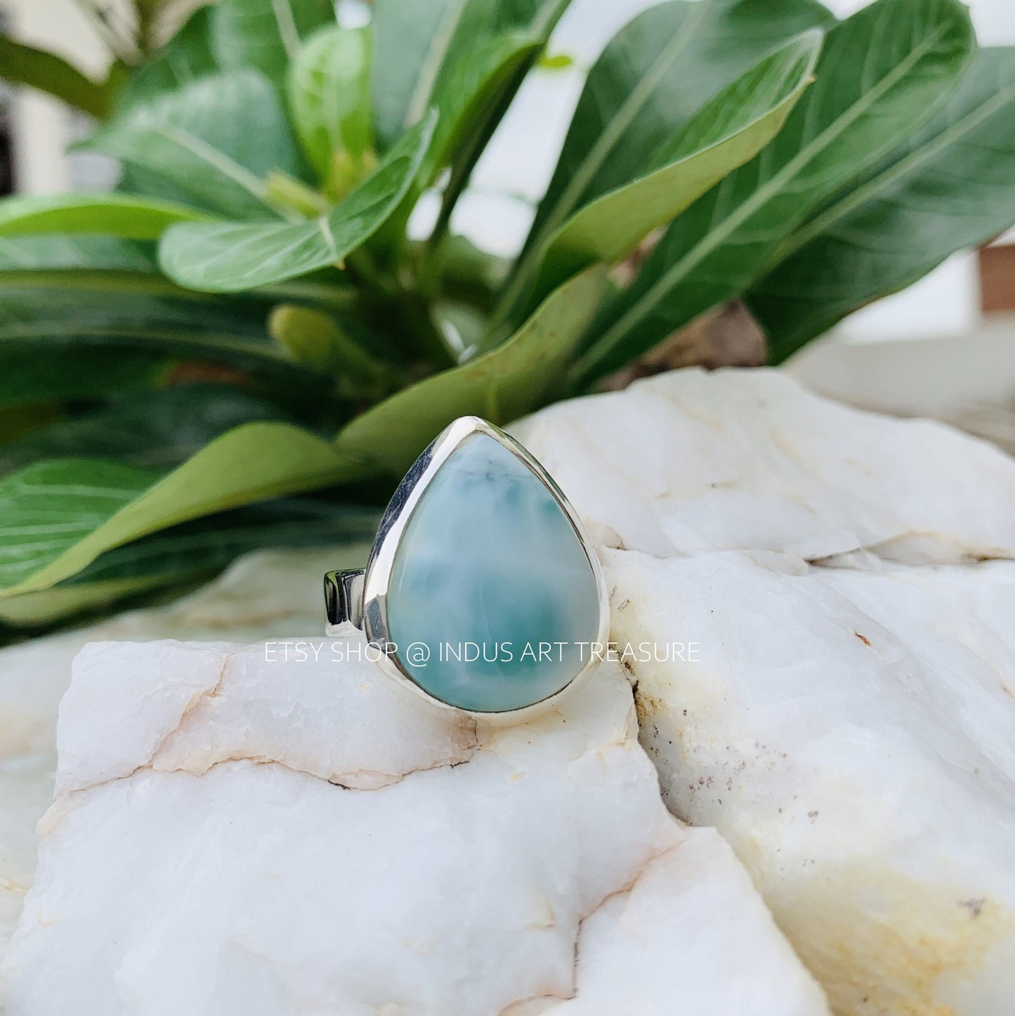 Larimar Ring