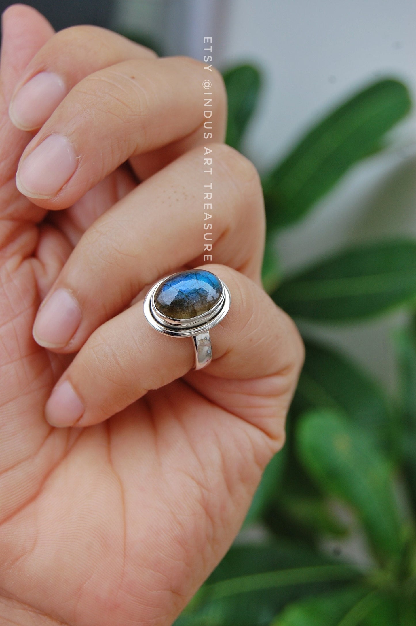 Labradorite Ring