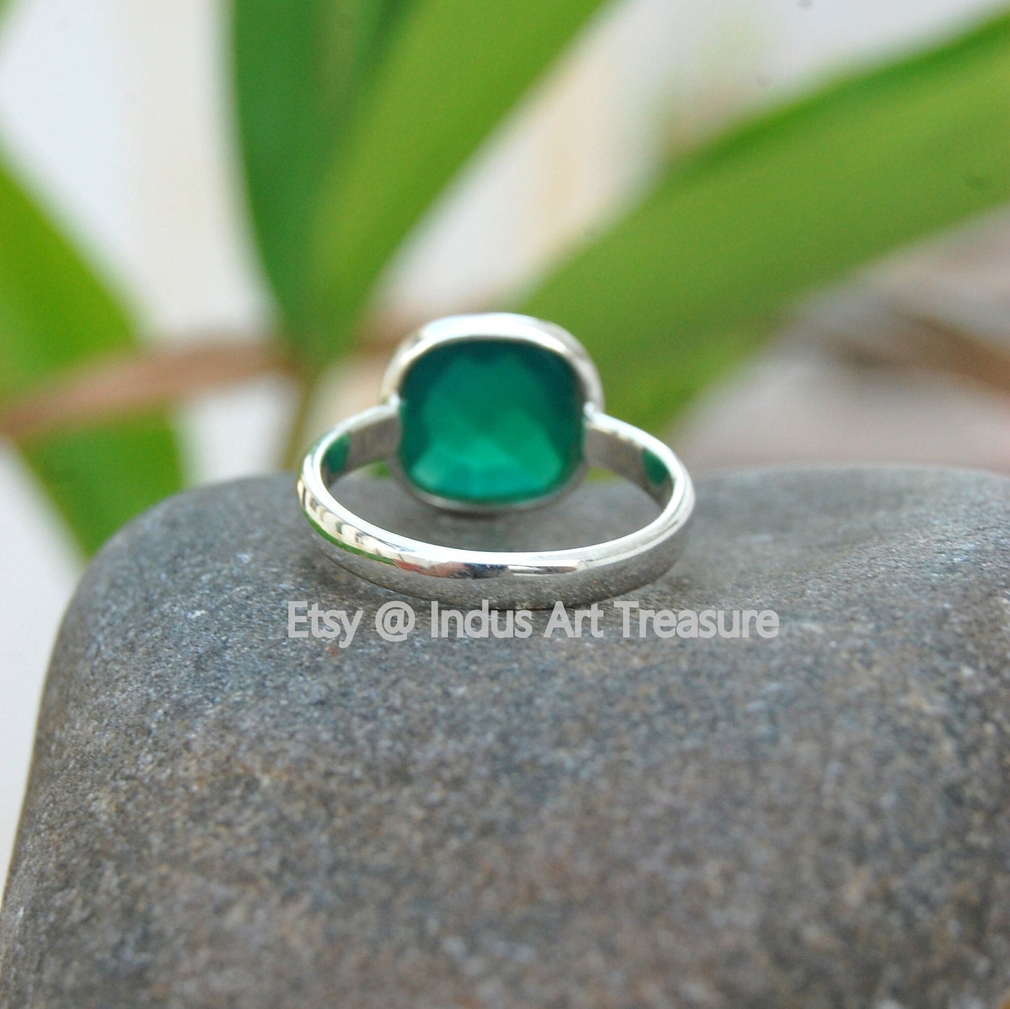 Green Onyx Ring