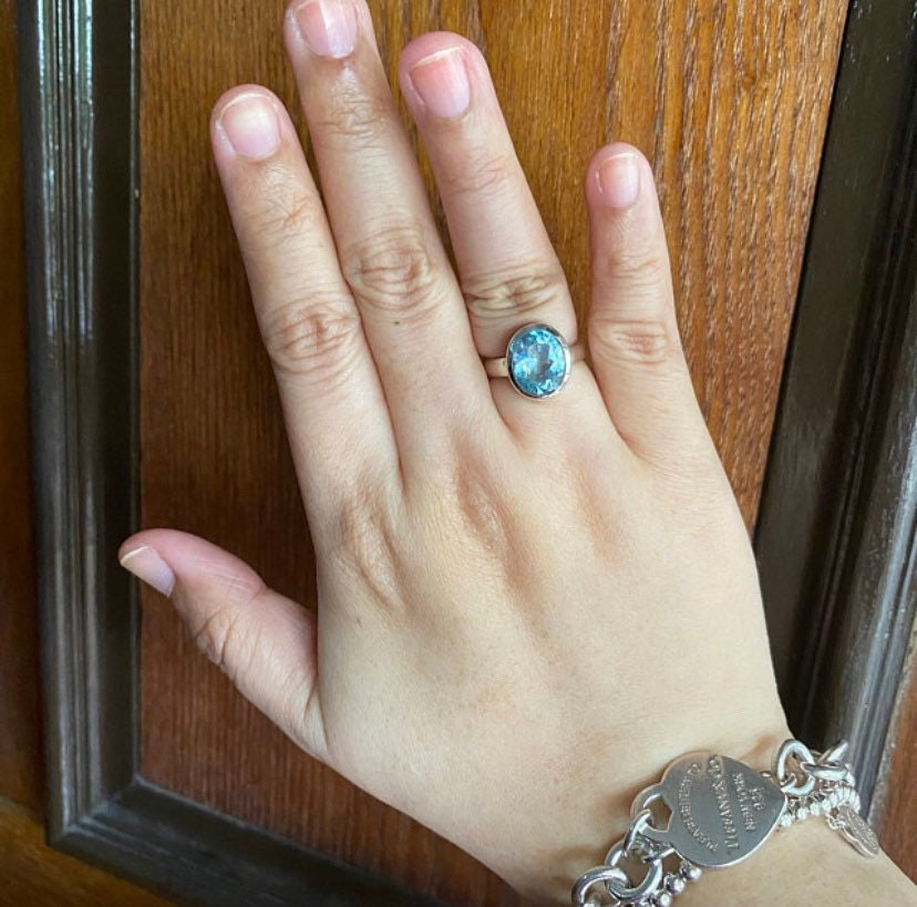 London Blue Topaz Ring